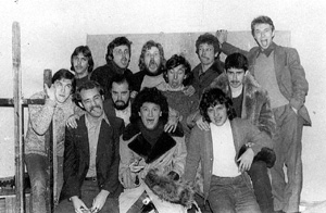 студенты XГФ, ОмГПУ, Омск, USSR